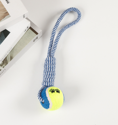 Cotton Rope Dumbbell Dog Toy for Playtime Fun